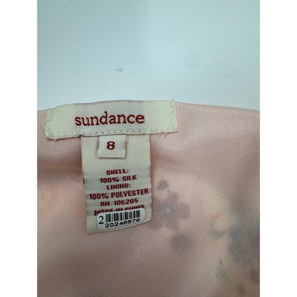 Sundance Sonora Bloom Midi Silk Dress Size 8 - Picture 5 of 9